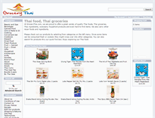 Tablet Screenshot of grocerythai.com